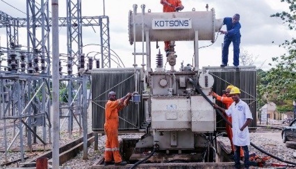 Electricity-sub-station