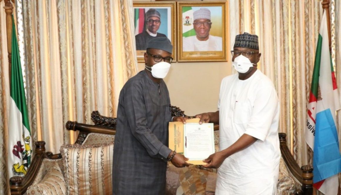 Adesugba of ZEPZA receives CoO from Kwarra governor