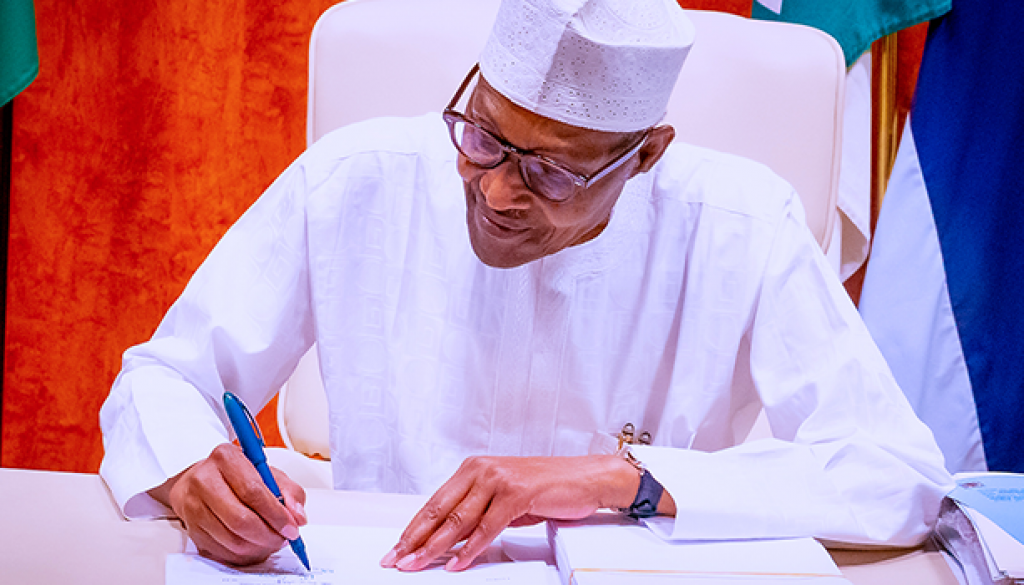 Buhari signs PIB