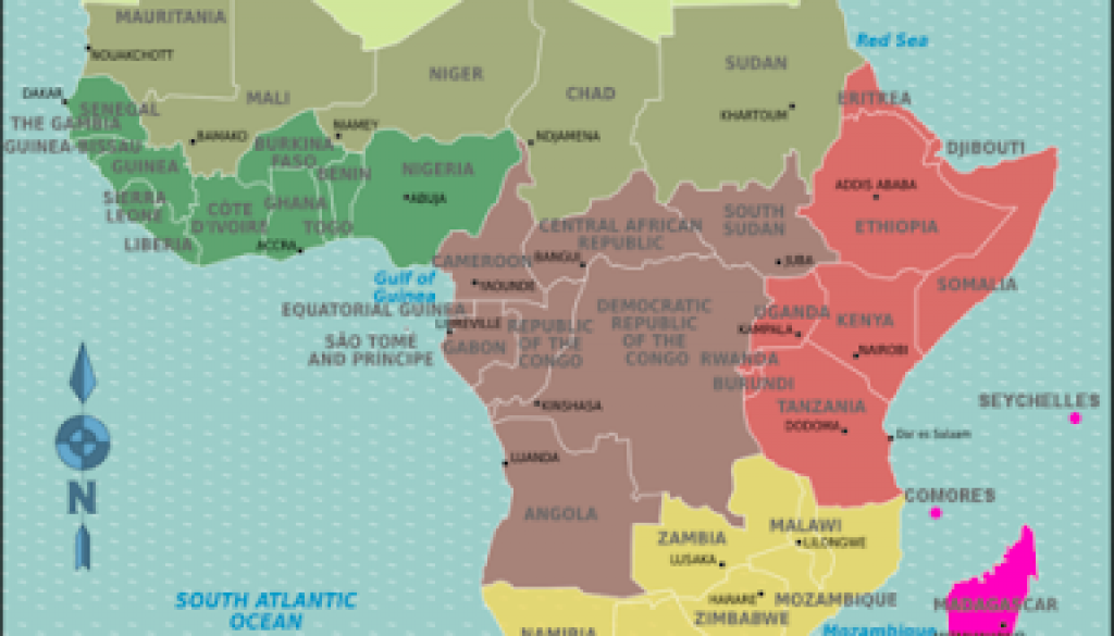 Map-Africa-Regions-Islands