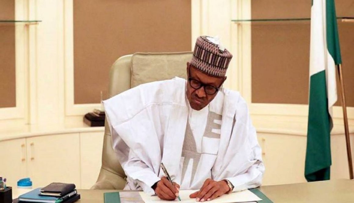 Buhari-signs-N9.1-trillion-Budget