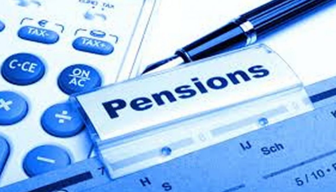 pension corrected