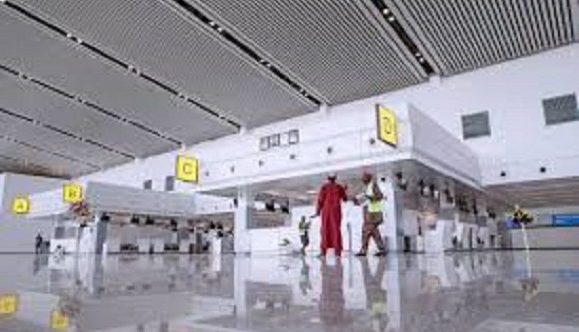 New airport terminal begins