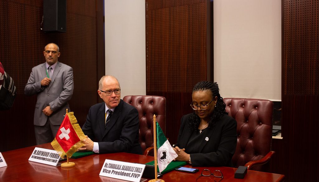 Malabo AfDB Annual Meetings Day 3 - Signature Agreement Between Switzerland and the AfDB