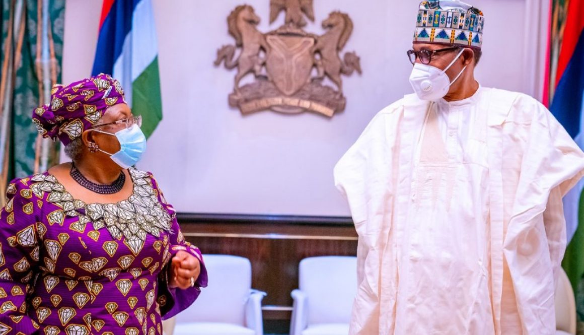 Buhari receives Okonjo Iweala