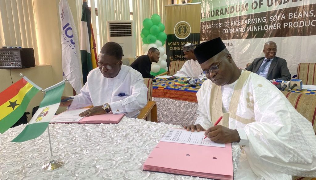 Nigeria and Ghana sign MoU